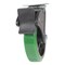 Vestil Polyurethane Swivel With Total Brake Caster 8 In. Diameter x 2 In. Width 1000 lb Green/Black CST-F34-8X2DT-SWTB1 - alternate 4